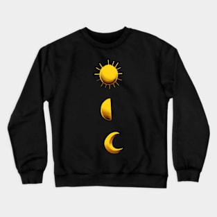 Sun And Moon Crewneck Sweatshirt